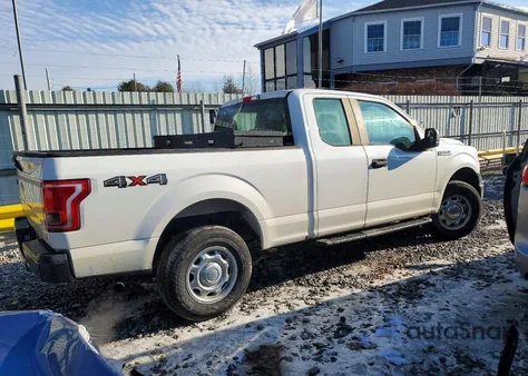 2016 Ford F150 Super Cab из США, поврежденный, VIN 1FTFX1EF8GFC44382